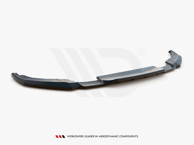MAXTON DESIGN Central Rear Splitter (W/ Vertical Bars) Peugeot 2008 MK2 (2019-)