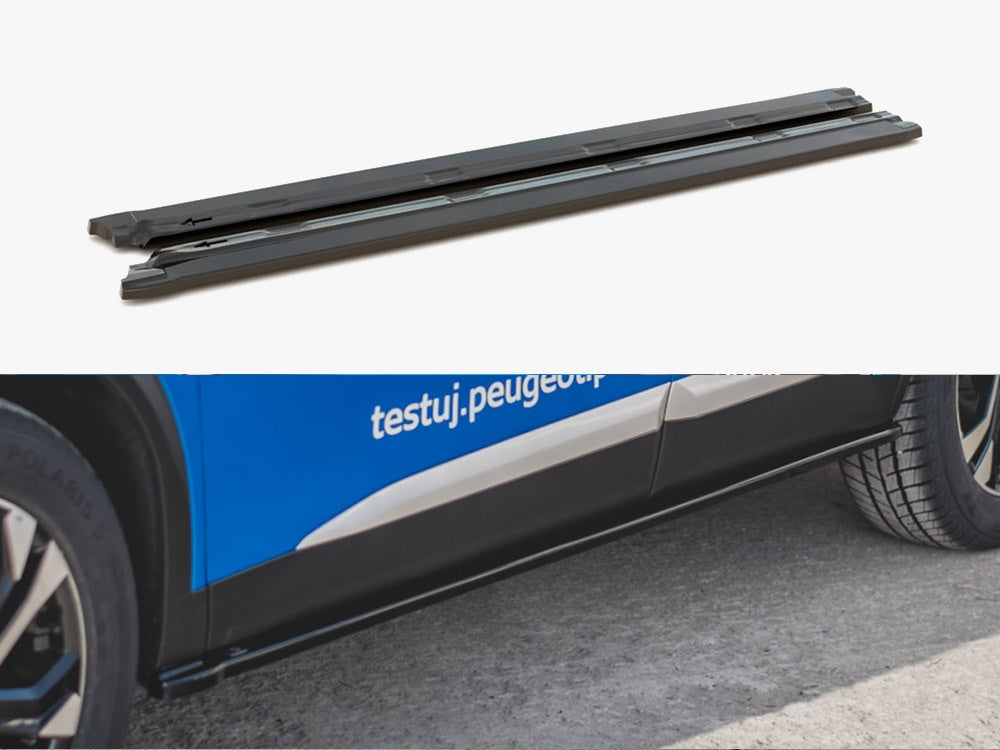 Side Skirts Diffusers compatible with Peugeot 2008 Mk2