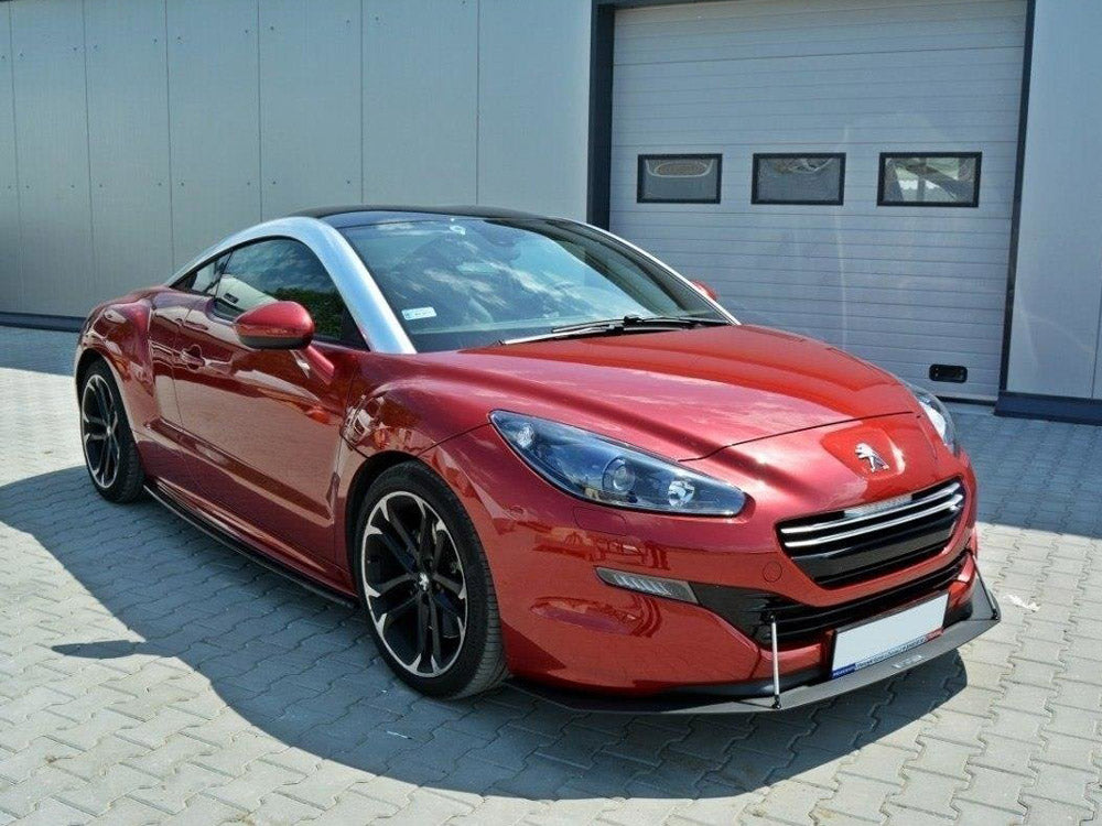 Front Racing Splitter compatible with Peugeot RCZ Facelift (2012-15)