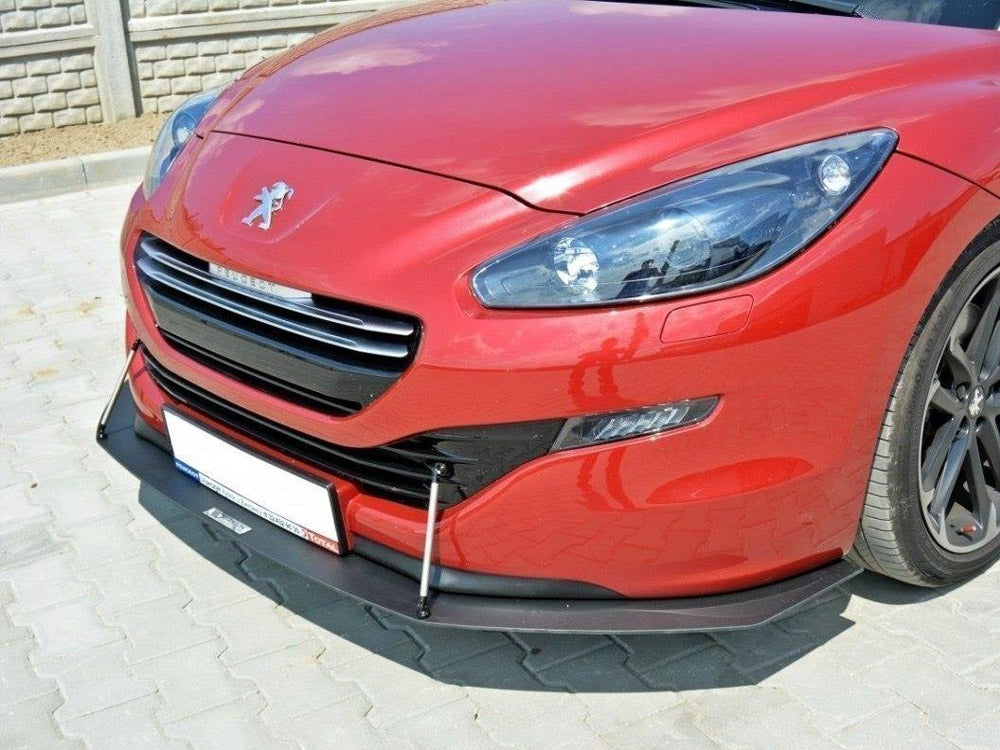 Front Racing Splitter compatible with Peugeot RCZ Facelift (2012-15)