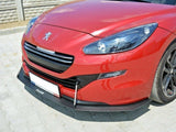 Front Racing Splitter compatible with Peugeot RCZ Facelift (2012-15)