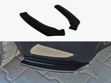 Rear Side Splitters compatible with Opel Astra H (For OPC / VXR) - Carbon Look