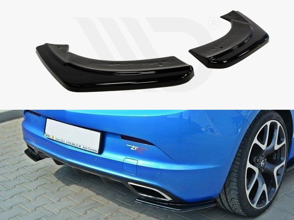Rear Side Splitters Opel Astra J OPC / VXR