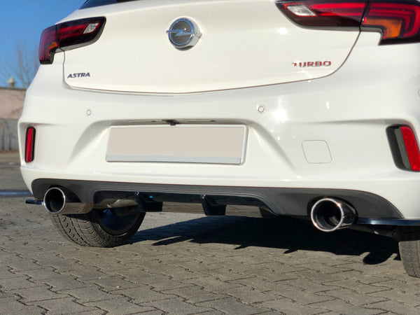 Rear Diffuser Opel / Vauxhall Astra K OPC-Line / VX-Line (2015-2019)