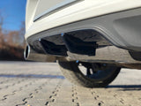 Rear Diffuser compatible with Opel / Vauxhall Astra K OPC Line / VX-Line (2015-2019)