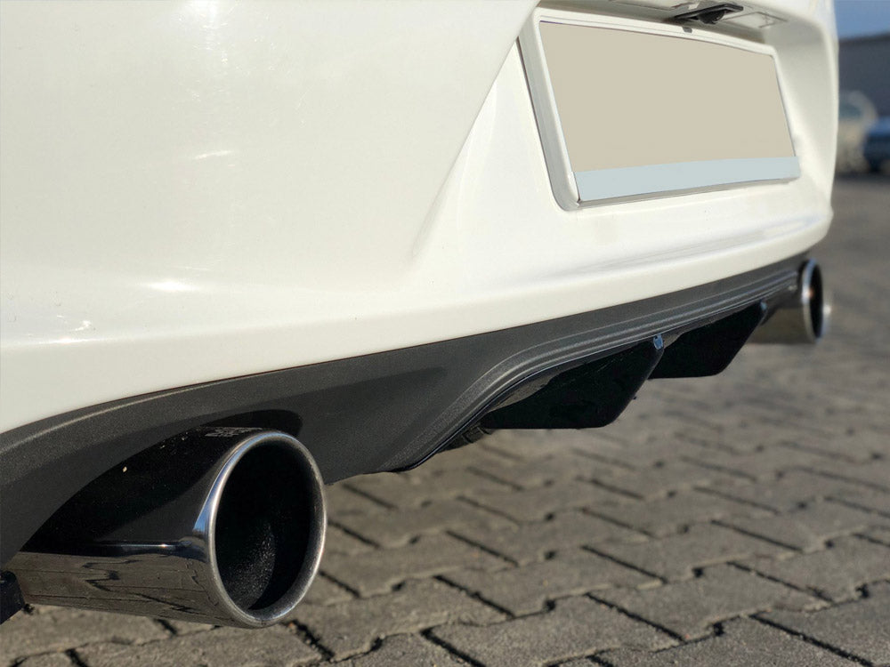 Rear Diffuser compatible with Opel / Vauxhall Astra K OPC Line / VX-Line (2015-2019)
