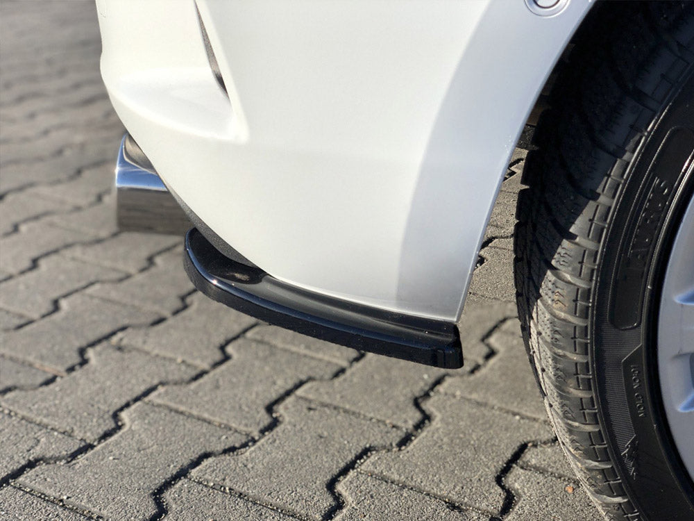Rear Side Splitters compatible with Opel/vauxhall Astra K OPC Line/VX-Line (2015-2019) - Carbon Look