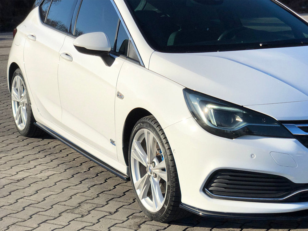 Side Skirts Splitters compatible with Opel/vauxhall Astra K OPC Line/VX-Line (2015-2019)