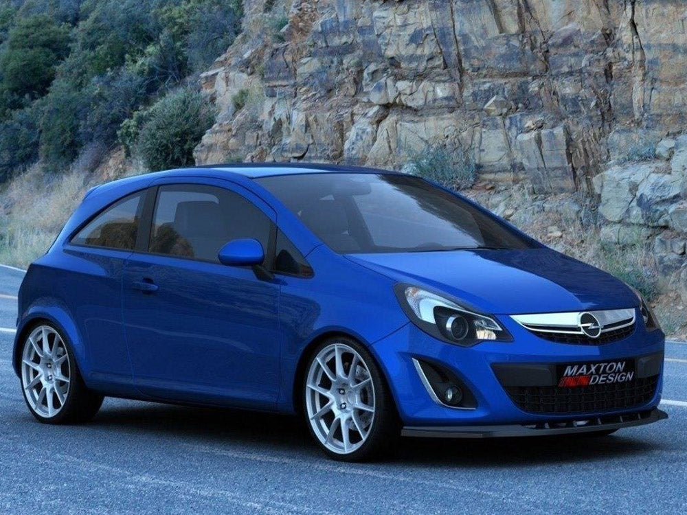 Front Splitter compatible with Opel Corsa D (Facelift)