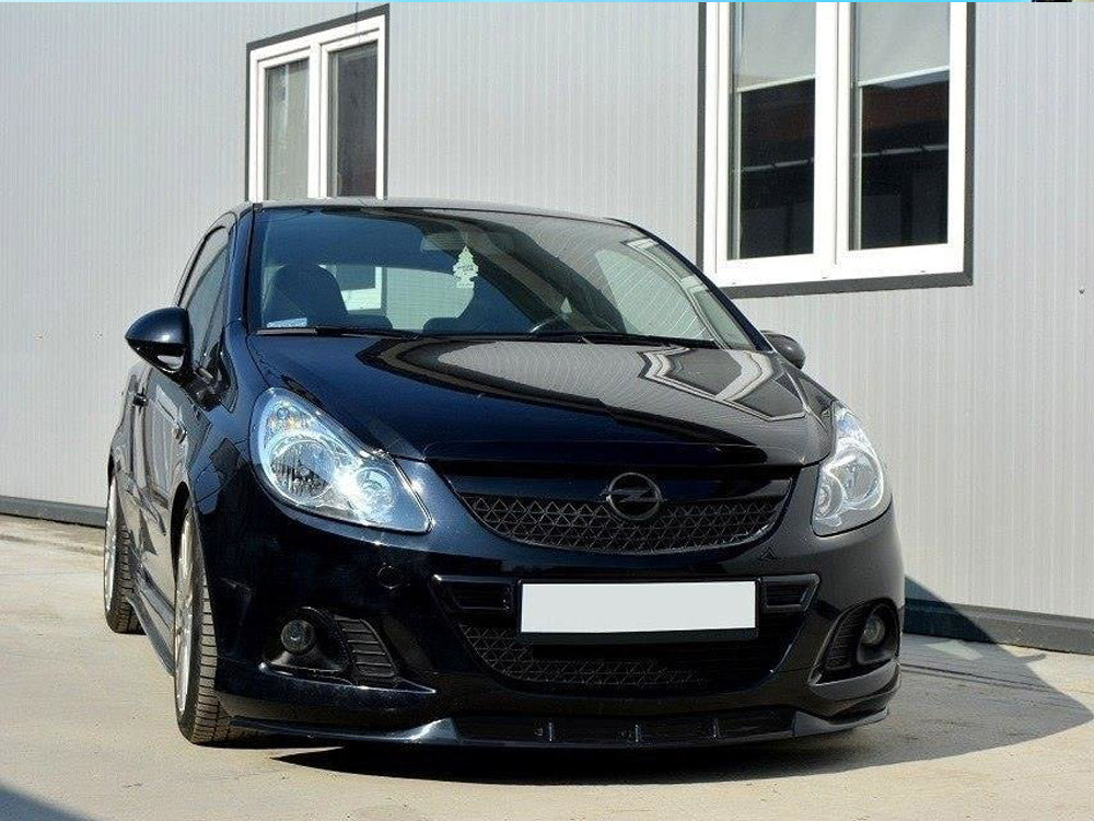 Front Splitter compatible with Opel Corsa D Nurburg (For OPC / VXR Bumper)