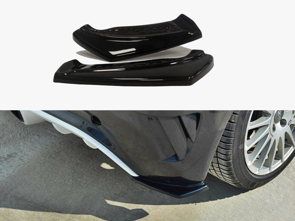 Rear Side Splitters compatible with Vauxhall / Opel Corsa D OPC