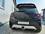 Rear Side Splitters compatible with Vauxhall / Opel Corsa D OPC