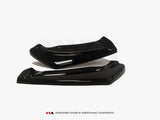 Rear Side Splitters compatible with Vauxhall / Opel Corsa D OPC