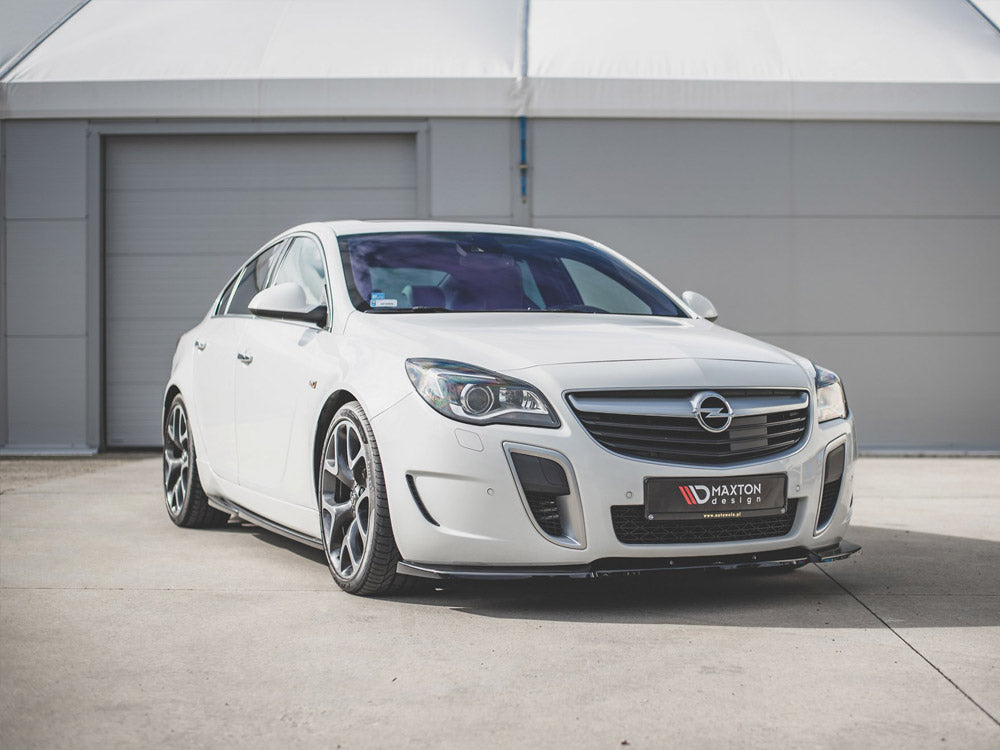 Front Splitter V1 compatible with Opel/vauxhall Insignia Mk1 Vxr/opc Facelift (2013-2017)