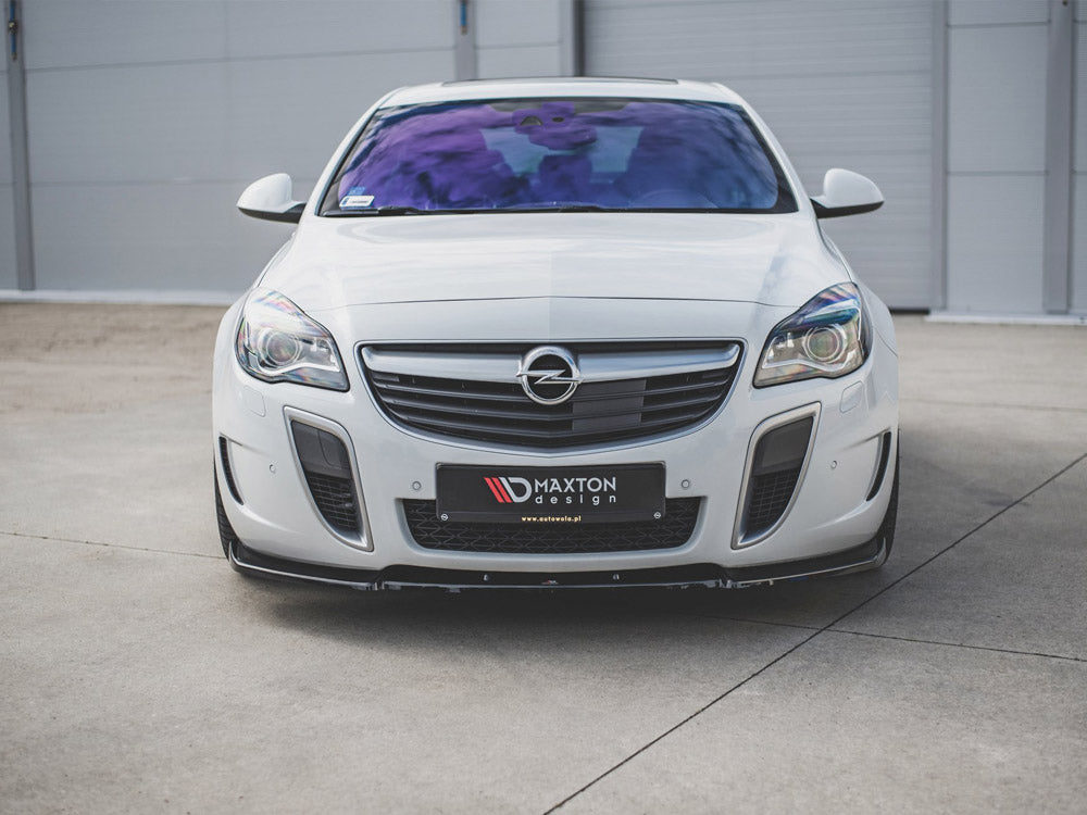 Front Splitter V1 compatible with Opel/vauxhall Insignia Mk1 Vxr/opc Facelift (2013-2017)