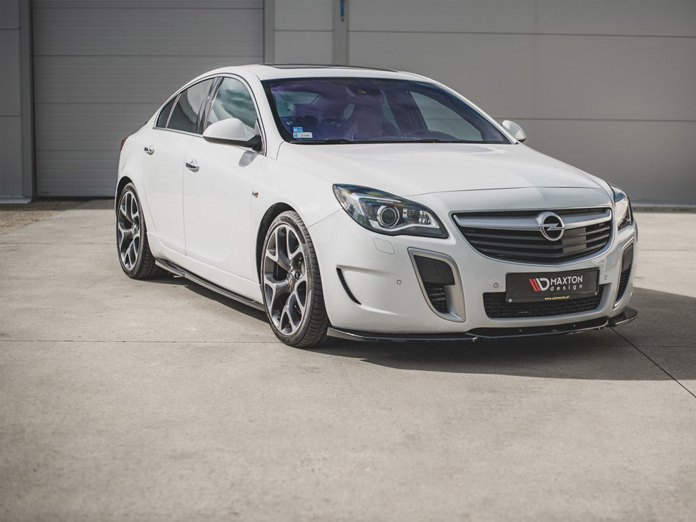 Front Splitter V2 compatible with Opel/vauxhall Insignia Mk1 Vxr/opc Facelift (2013-2017)
