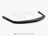 MAXTON DESIGN Central Rear Splitter Opel/vauxhall Insignia MK1 Vxr/opc Facelift (2013-2017)