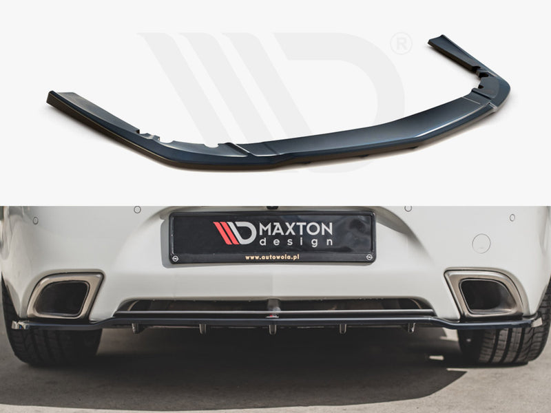 MAXTON DESIGN Central Rear Splitter (W/ Vertical Bars) Opel/vauxhall Insignia MK1 Vxr/opc Facelift (2013-2017)