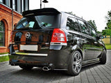 Rear Side Splitters compatible with Vauxhall/opel Zafira B OPC