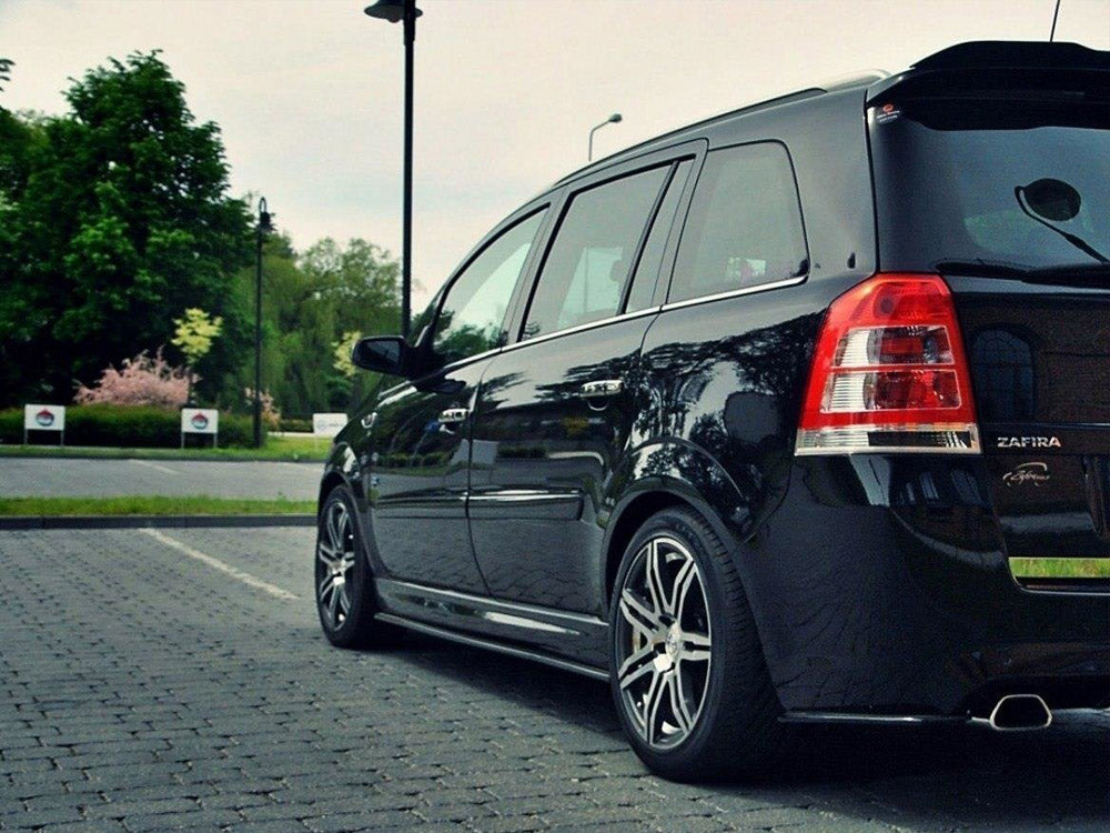 Side Skirts Diffusers compatible with Vauxhall/opel Zafira B OPC