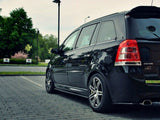 Side Skirts Diffusers compatible with Vauxhall/opel Zafira B OPC