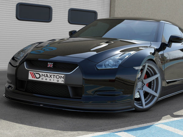 Front Splitter V.2 Nissan GT-R Pre-facelift Coupe (R35-SERIES) (2007-2010)