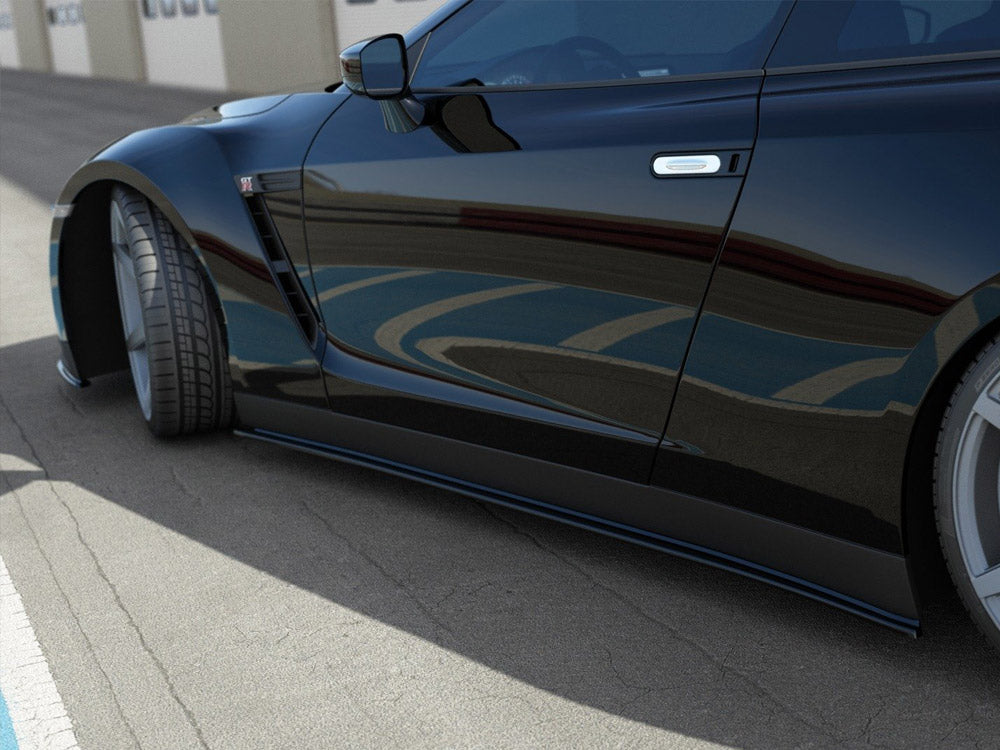 Side Skirts Diffusers compatible with Nissan GT-R Preface Coupe (R35-Series)