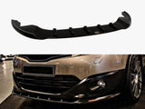 Front Splitter compatible with Nissan Qashqai (Facelift) (2009-2013) - Carbon Look