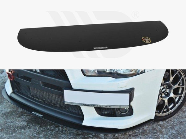 MAXTON DESIGN Front Racing Splitter V.3 Mitsubishi Lancer EVO X (2005-2017)
