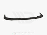 Front Splitter V.1 compatible with Mitsubishi Lancer EVO X (2007-2015)