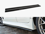 Side Skirts Diffusers compatible with Mitsubishi Lancer EVO X US Version (2007-2015)