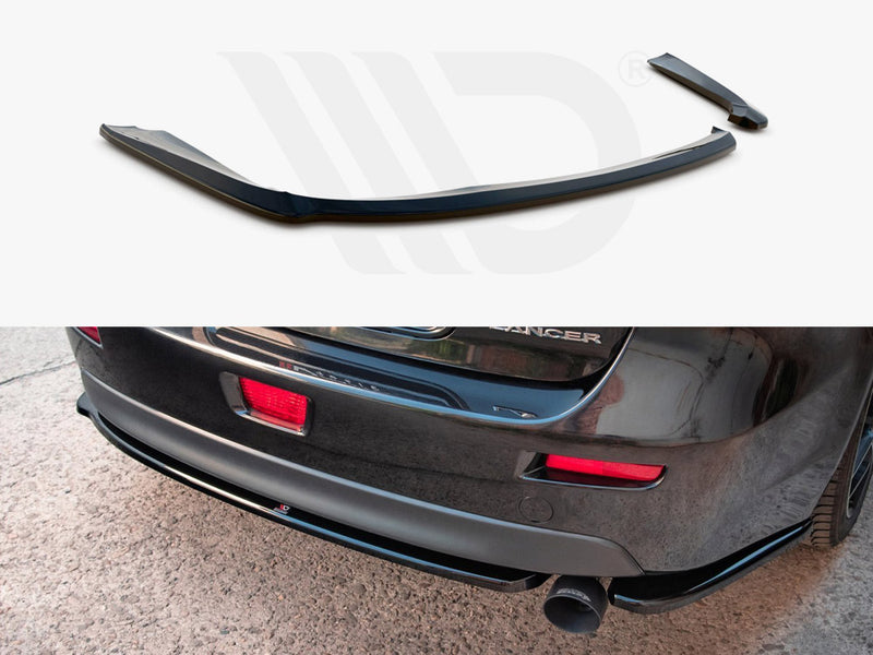 Rear Side Splitters Mitsubishi Lancer Sportback Mk8 (2007-2016)