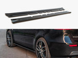 Side Skirts Diffusers compatible with Mitsubishi Lancer Mk8 (2007-2016)