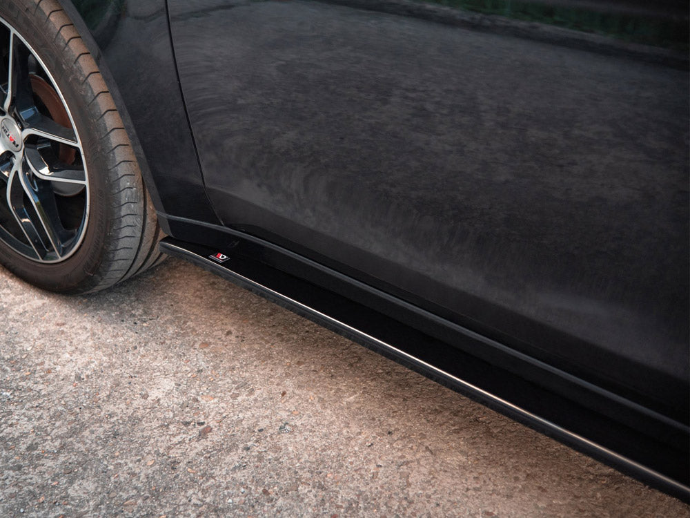 Side Skirts Diffusers compatible with Mitsubishi Lancer Mk8 (2007-2016)