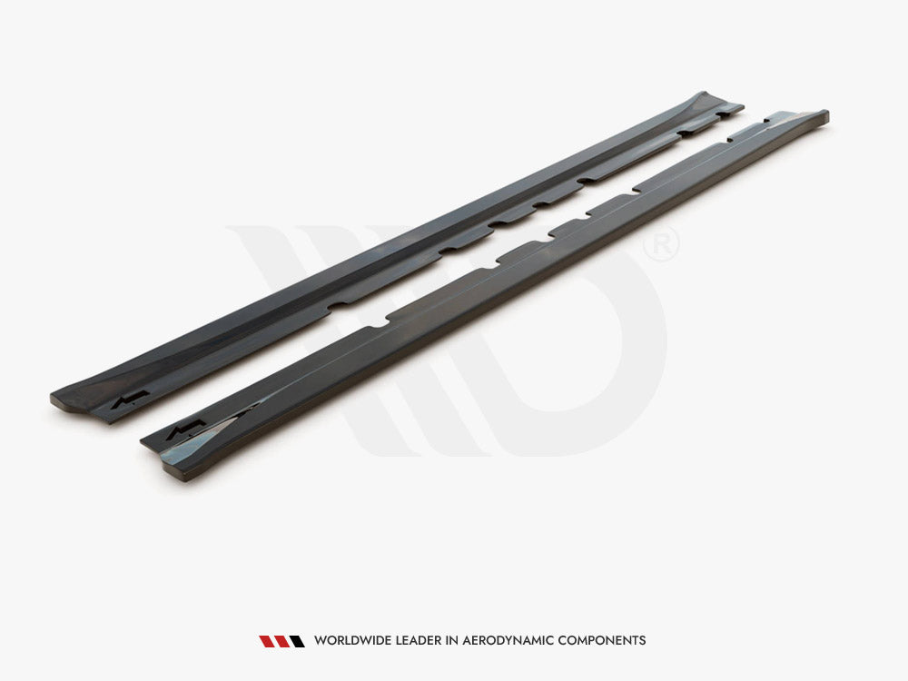 Side Skirts Diffusers compatible with Mitsubishi Lancer Mk8 (2007-2016)