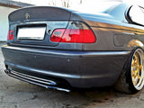 Rear Splitter compatible with BMW 3 M-Pack Coupe E46