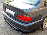 Central Rear Splitter (Vertical Bars) BMW 3 E46 Coupe M-Pack