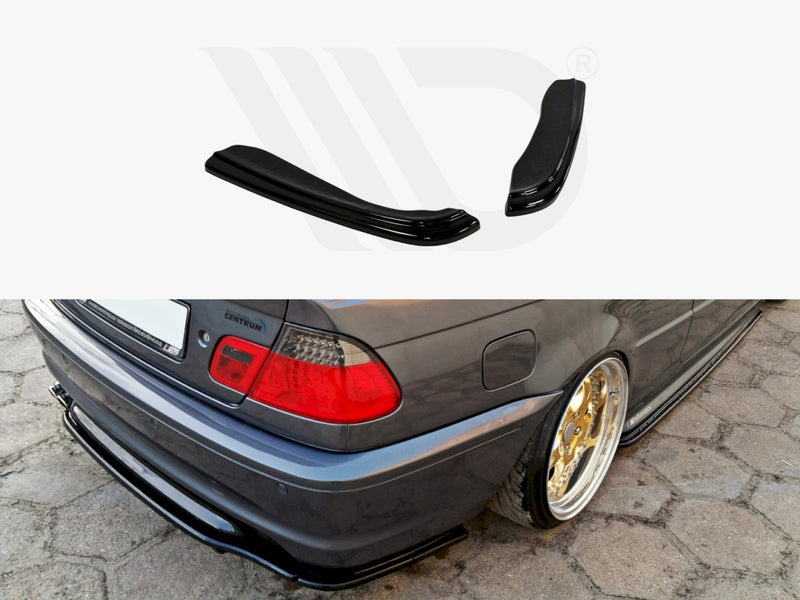 Rear Side Splitters Bmw 3 E46 Mpack Coupe