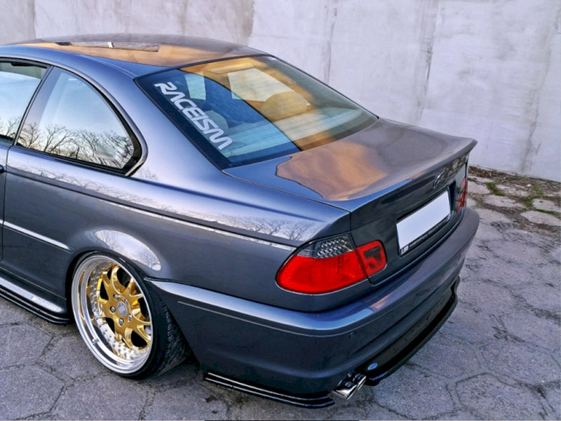 Rear Side Splitters Bmw 3 E46 Mpack Coupe