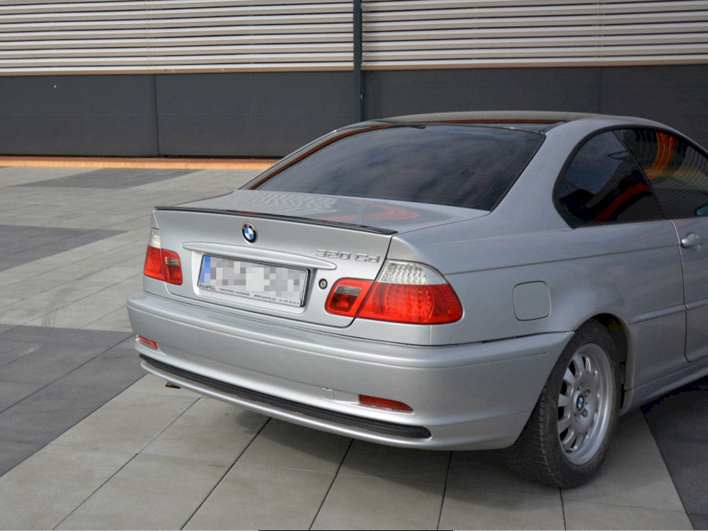 Spoiler Extension CAP compatible with BMW 3 E46 Coupe Pre-facelift Standard (1999-2003) - Textured