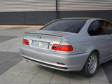 Spoiler Extension CAP compatible with BMW 3 E46 Coupe Pre-facelift Standard (1999-2003) - Textured