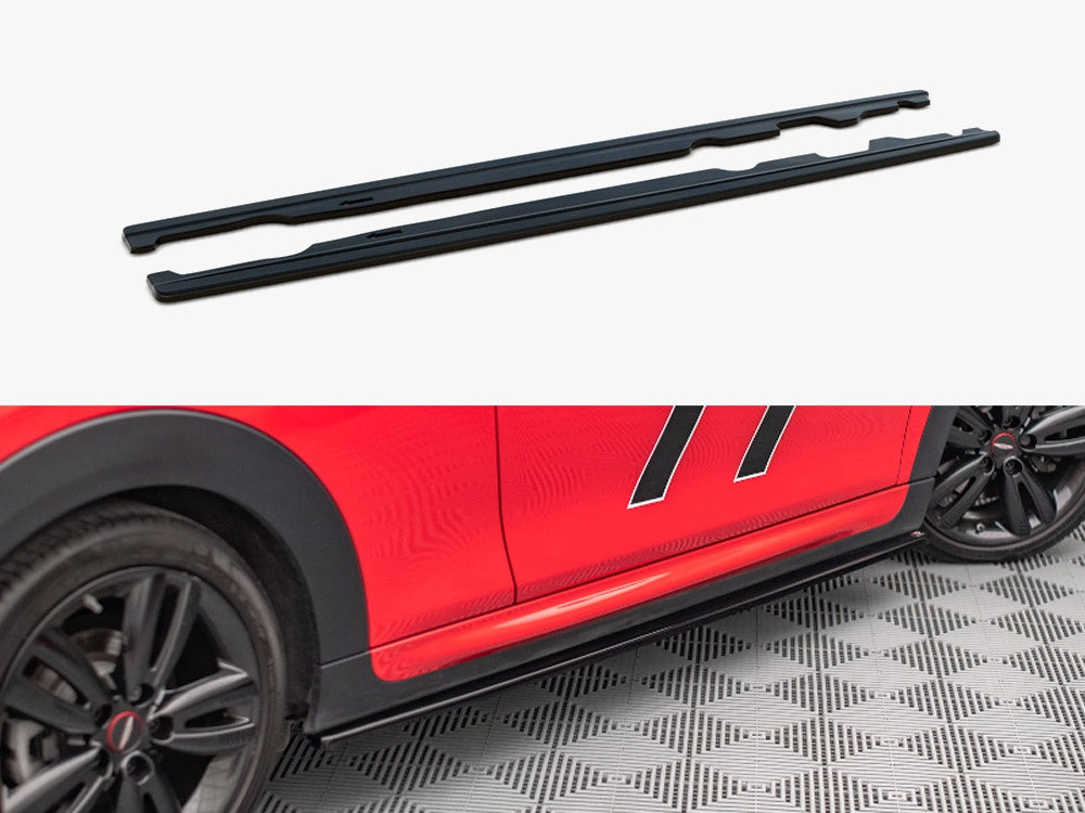 Side Skirts Diffusers compatible with MINI Cooper S F56 JCW (2017-2020)