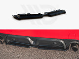 MAXTON DESIGN Central Rear Splitter Mini Countryman MK2 F60 JCW (2020-)