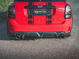 Central Rear Splitter compatible with MINI Countryman Mk2 F60 JCW