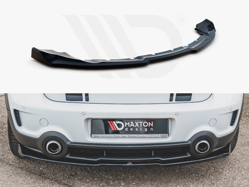 MAXTON DESIGN Central Rear Splitter Mini Countryman JCW MK1 (2012-2016)