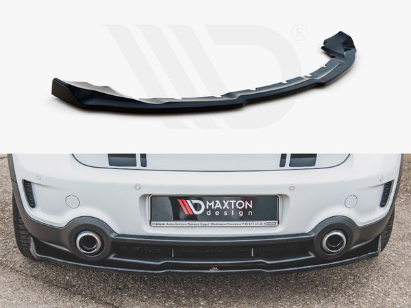 MAXTON DESIGN Central Rear Splitter Mini Countryman JCW MK1 (2012-2016)