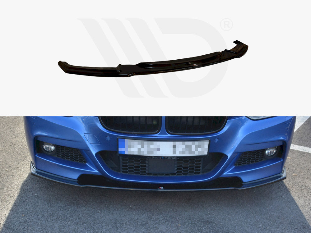 MAXTON DESIGN Front Splitter Bmw 3-SERIES F30 Facelift Sedan M-sport (2015-2018)