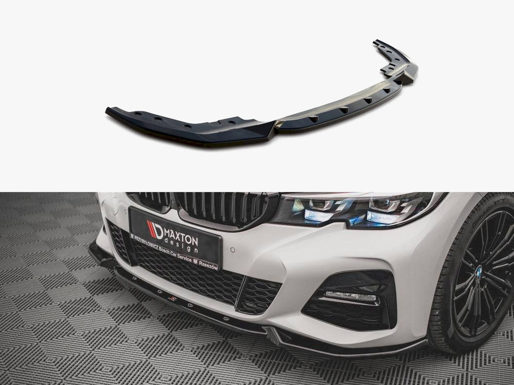 Front Splitter V.4 compatible with BMW 3 G20 / G21 M Sport (2018-2022)