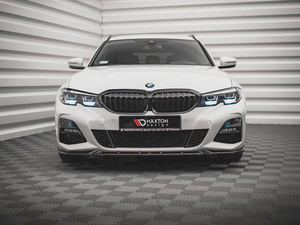 Front Splitter V.4 compatible with BMW 3 G20 / G21 M Sport (2018-2022)