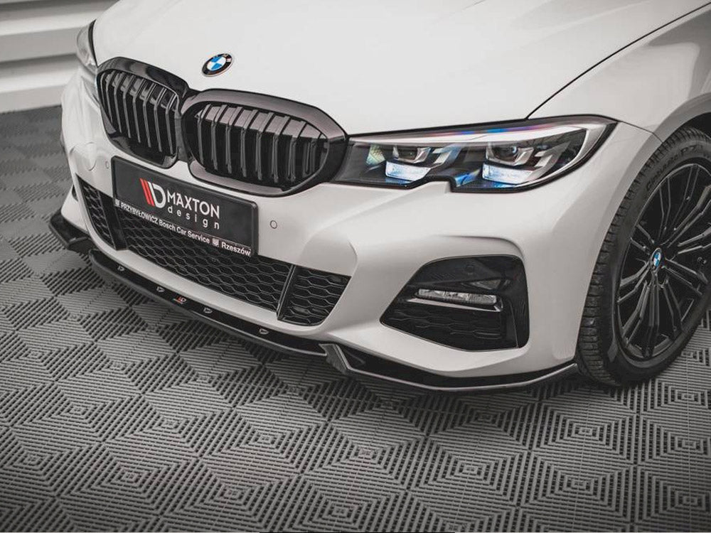 Front Splitter V.4 compatible with BMW 3 G20 / G21 M Sport (2018-2022)